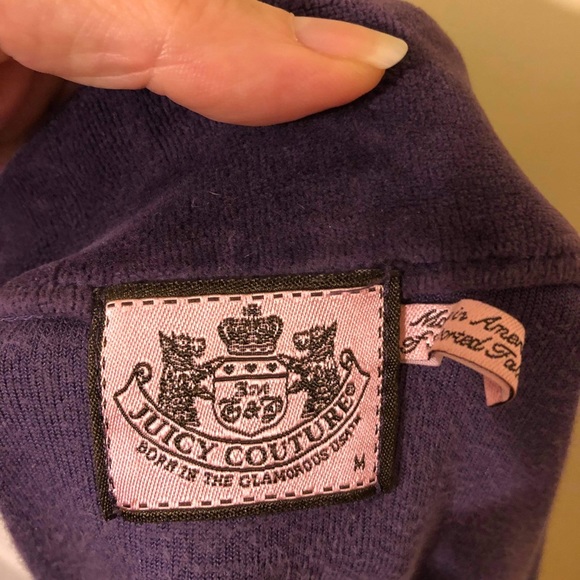 Juicy couture purple velour tracksuit - Picture 5 of 6